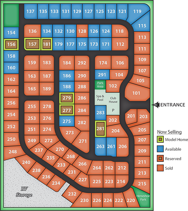 Map - Quail Run 55 Plus